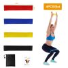 12" x 2" Resistance Loop Exercise Bands Stretching Workout Bands Physical Therapy Strength Training with Instruction Guide Carry Bag for Home Fitness