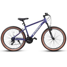A26301 Ecarpat Mountain Bike 26 Inch Wheel, 21-Speed U-Brakes Twist Shifter