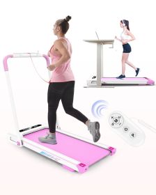 FYC 2 in 1 Under Desk Treadmill - 3.5 HP Folding Treadmill for Home, Installation-Free Foldable Treadmill Compact Electric Running Machine