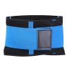 Unisex Back Support Belt Lumbar Lower Waist Brace Wrap Band Double Adjustable Pain Relief Sports Strip Trimmer for Back Pain, Herniated Disc, Sciatica