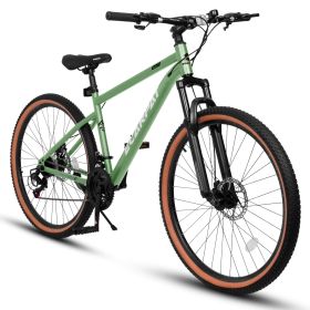 A27301 Ecarpat Mountain Bike 27.5 Inch Wheels, 21-Speed Mens Womens Trail Commuter City Mountain Bike (Color: as Pic)