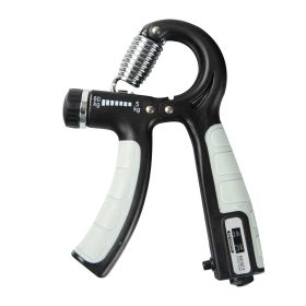 Hand Grip Strengthener, Counting hand Grips Workout, Adjustable Resistance Strength Hand Grip 11-132 lbs (Color: Grey)