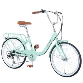 7 Speed, Steel Frame,Multiple Colors 22 Inch Girls Bicycle (Color: as Pic)